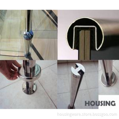 DIY Installation Channel Tube Railing (B)